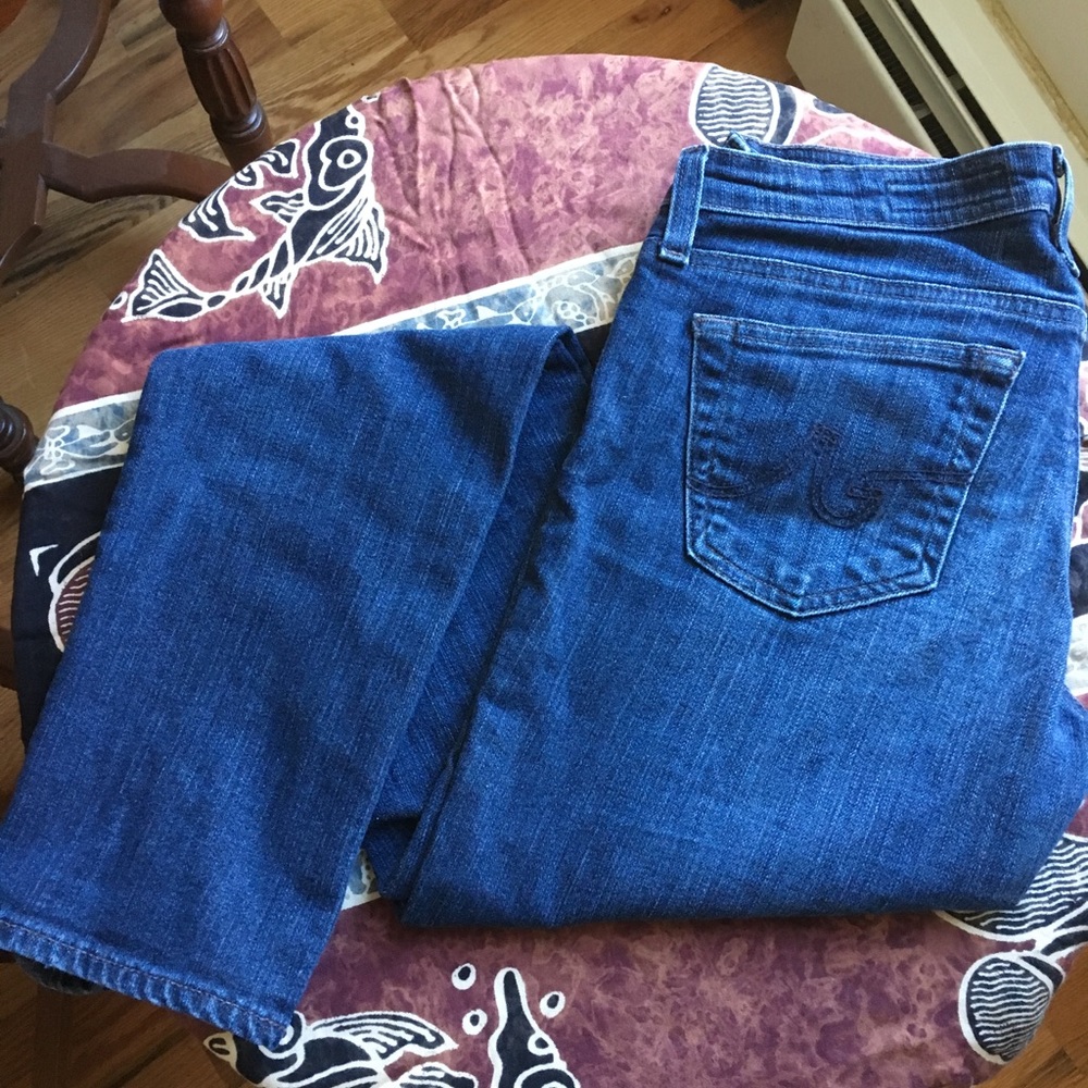 AG Adriano Goldshmeid cigarette leg jeans sz 27